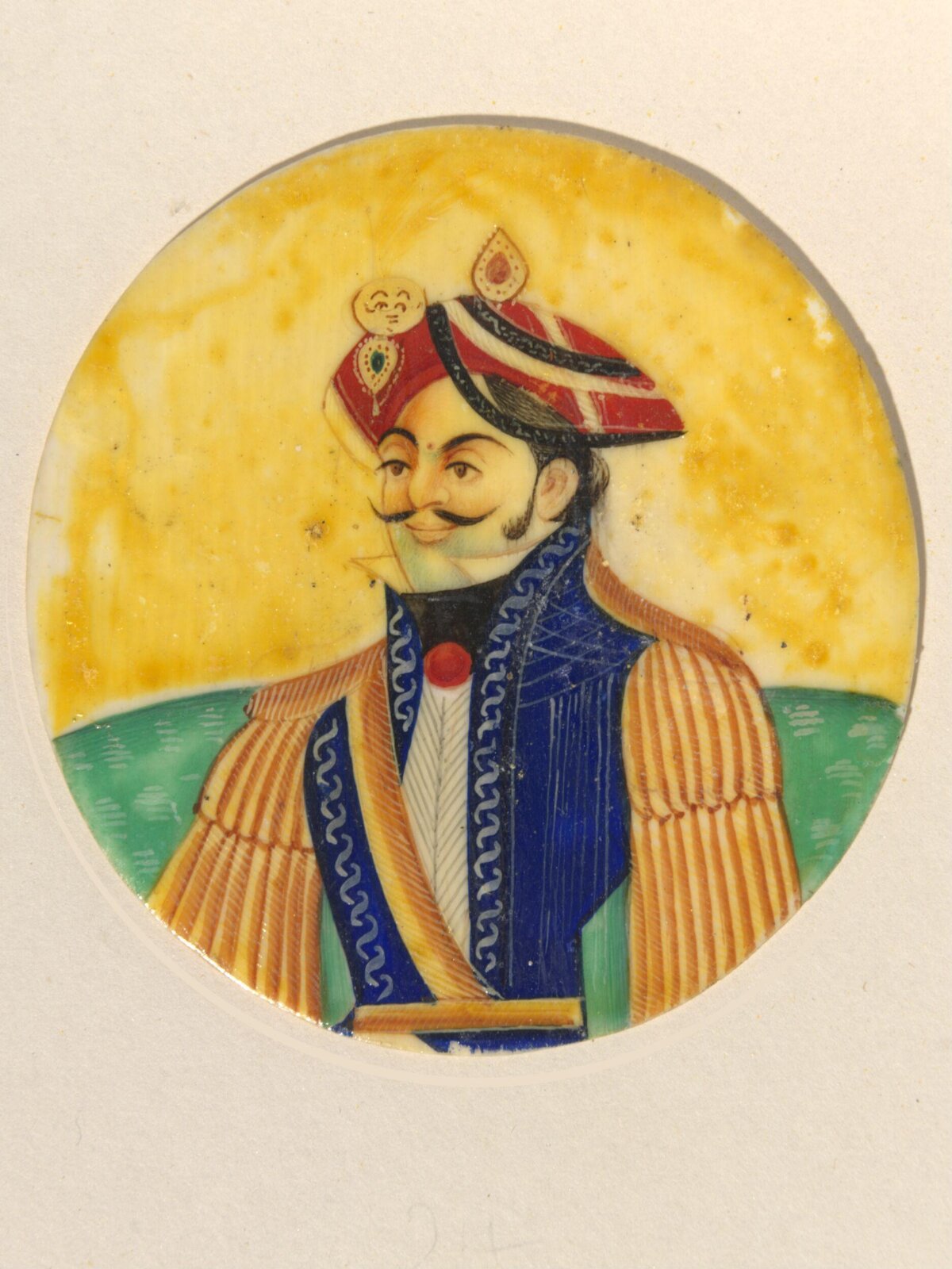 Miniature Portrait of Indian Nobleman