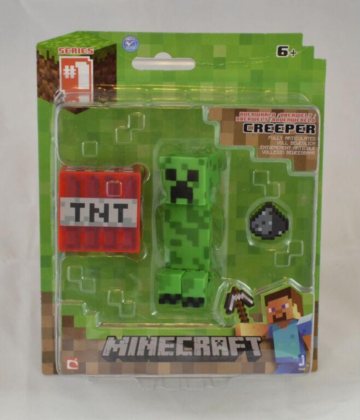 Packaged Minecraft Creeper Action Figure