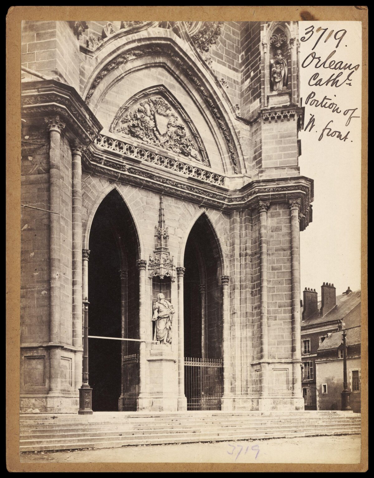 Portion of Orleans Cathedral North Front