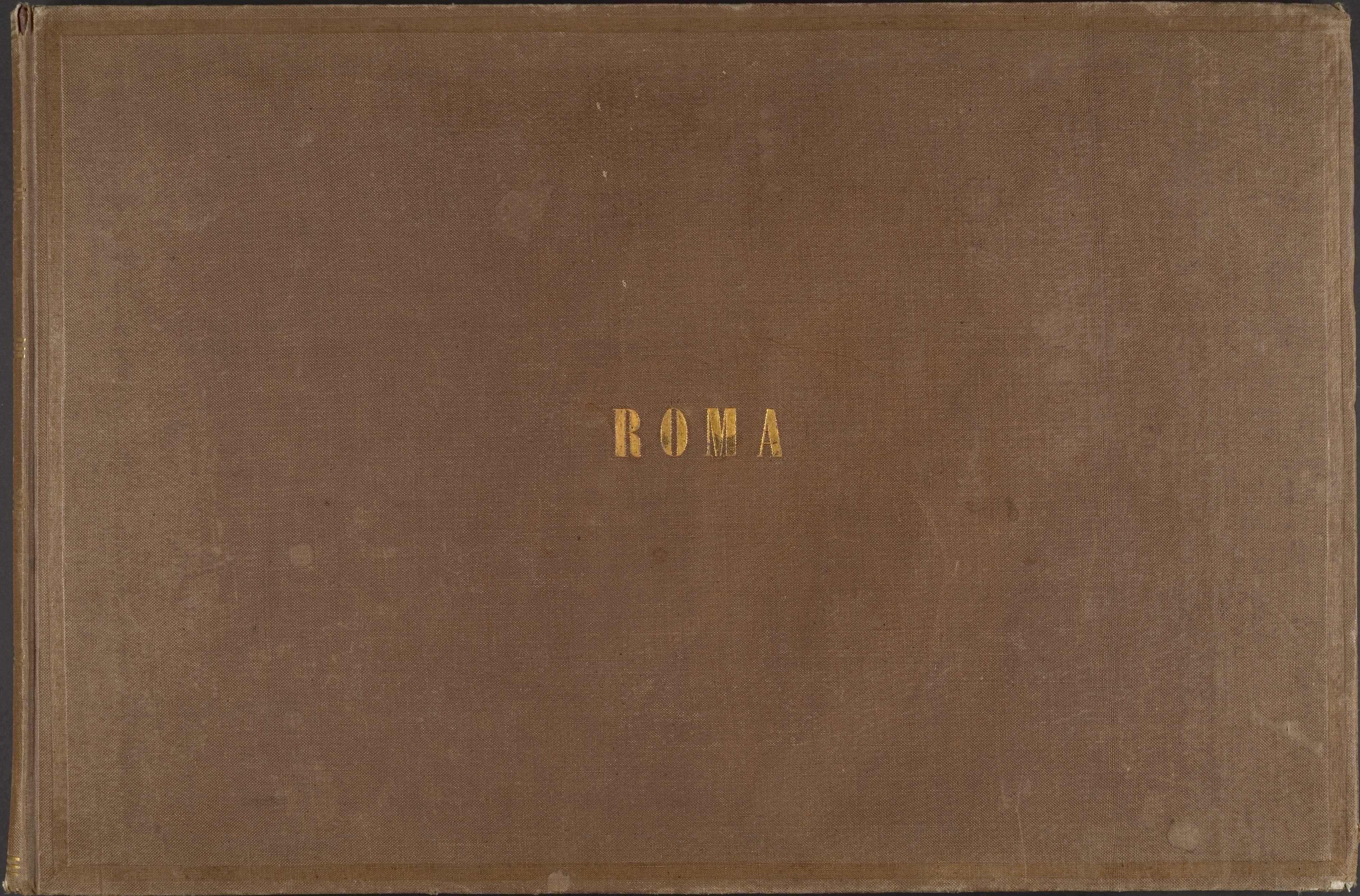 Vintage ROMA Book Cover
