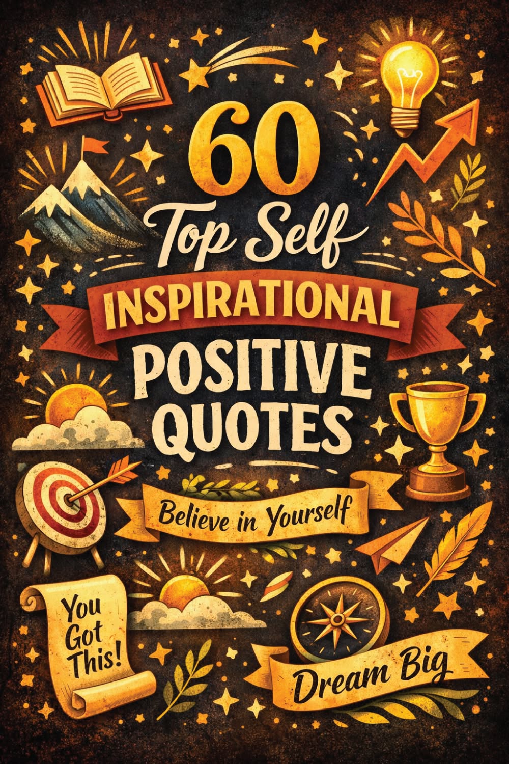 60 Inspirational Positive Quotes Book Cover