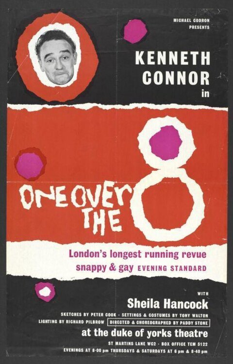 One Over The Eight Theatre Poster