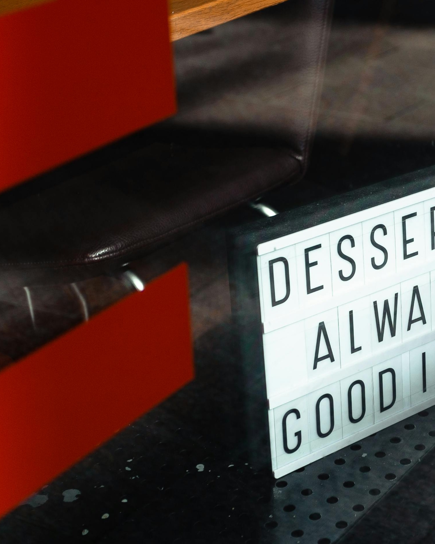 Dessert Quote Letter Board