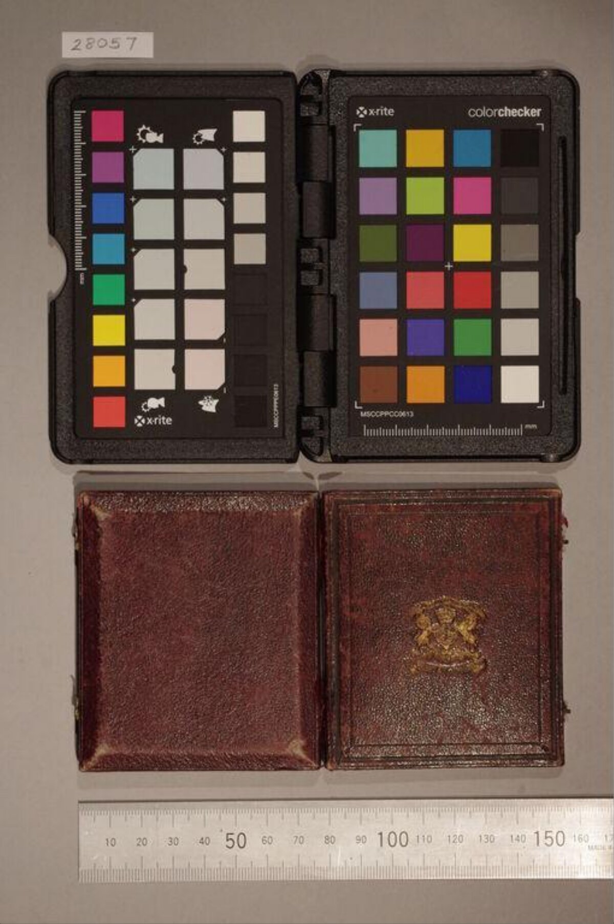 Color Checker and Antique Leather Case