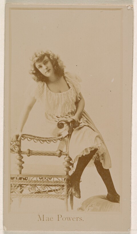 Vintage Portrait of Mae Powers