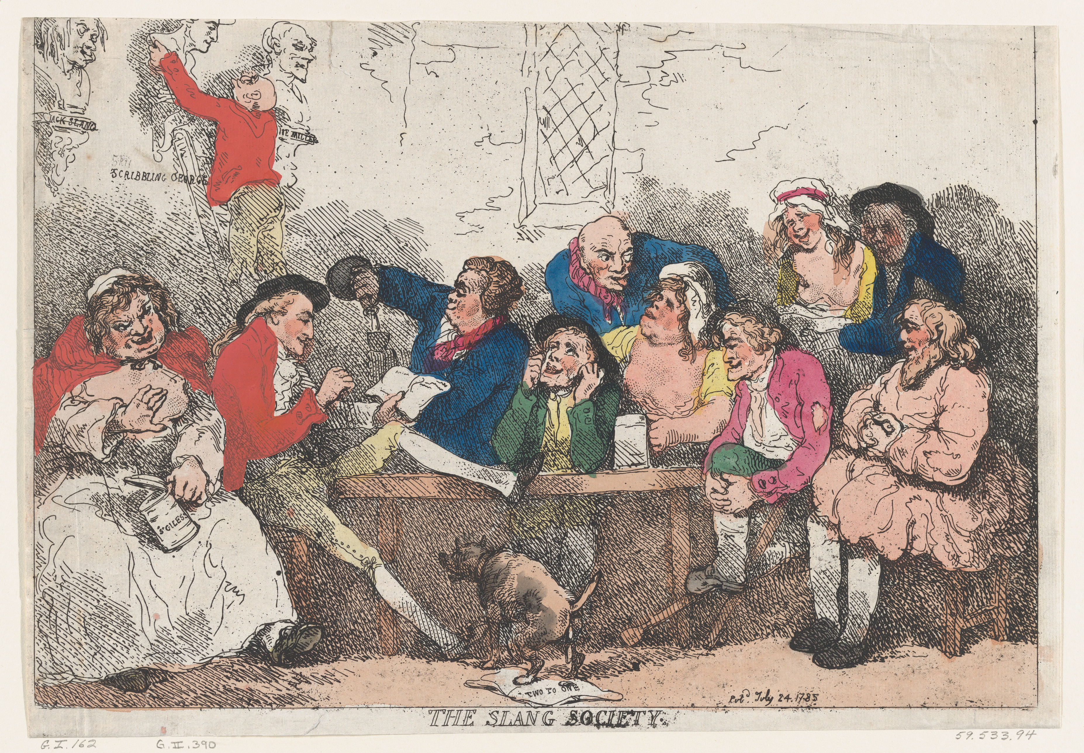 The Slang Society Caricature