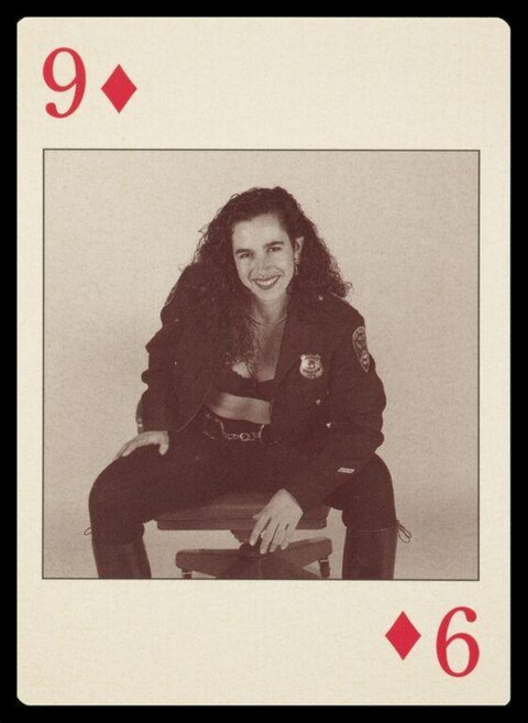 Nine of Diamonds Playing Card