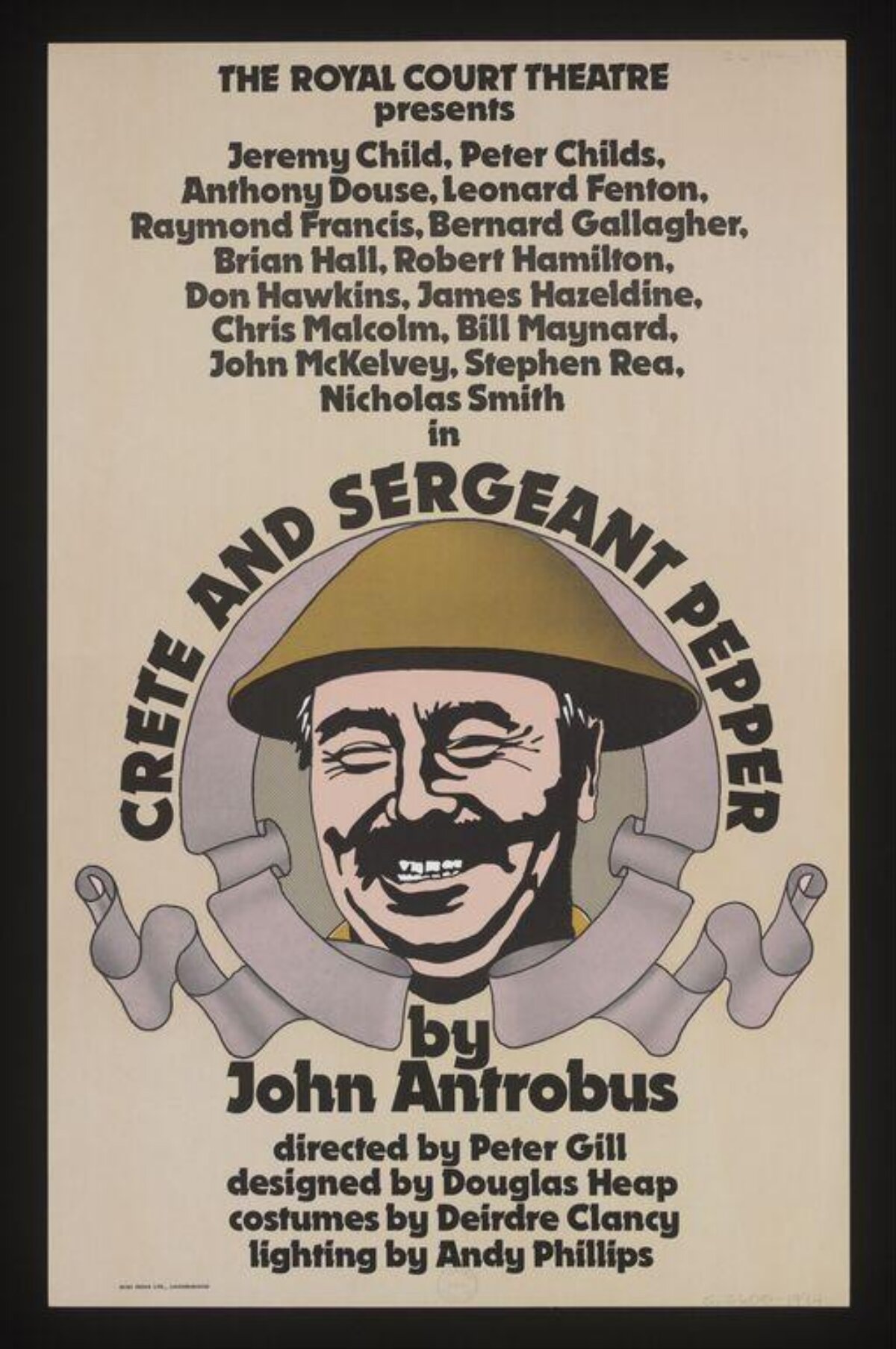 Crete and Sergeant Pepper Theatre Poster
