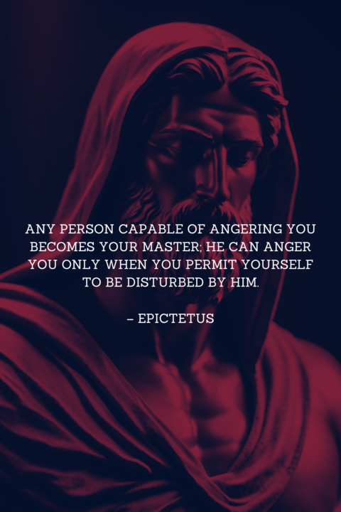 Epictetus Quote on Anger Control