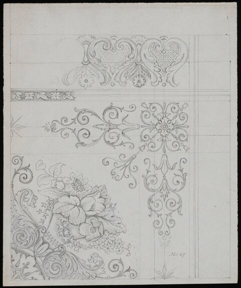 Pencil Decorative Pattern Sketches