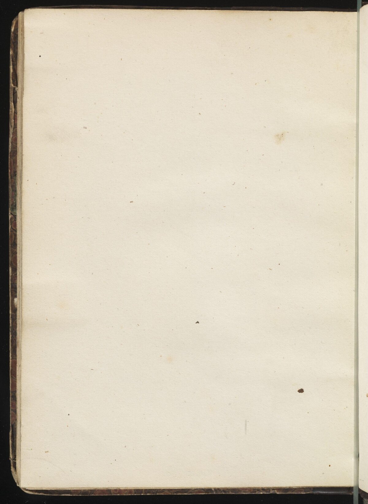 Blank Page of an Old Book — White Backgrounds
