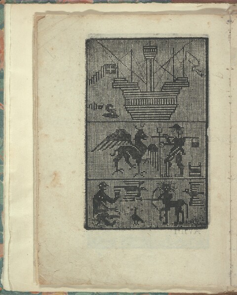 Antique Cross-Stitch Pattern Print