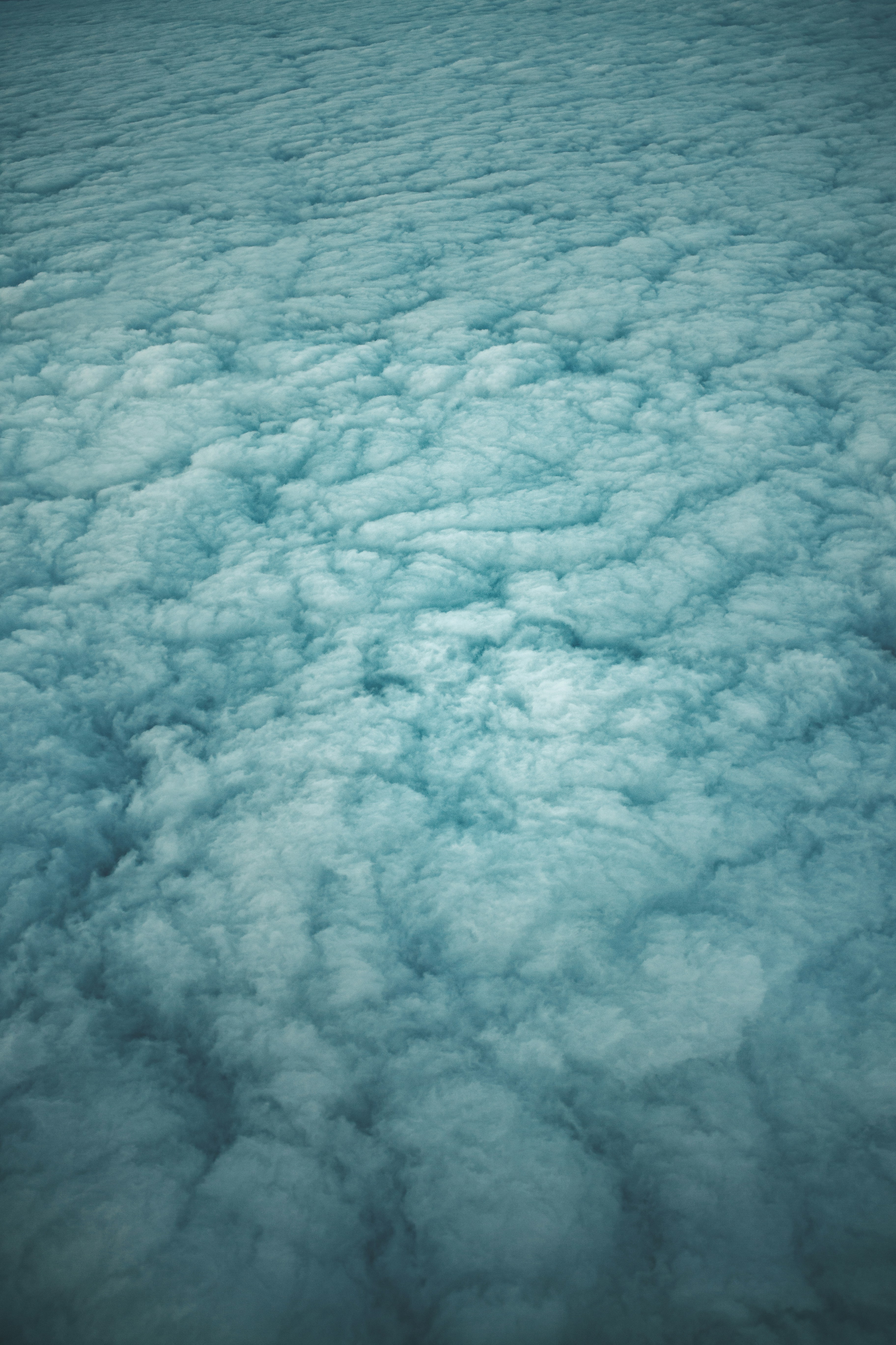 Aerial View of Dense Clouds