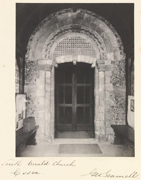 South Weald Church Norman Doorway