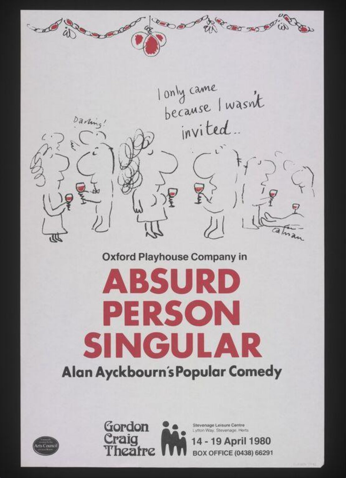 Absurd Person Singular 1980 Theatre Poster