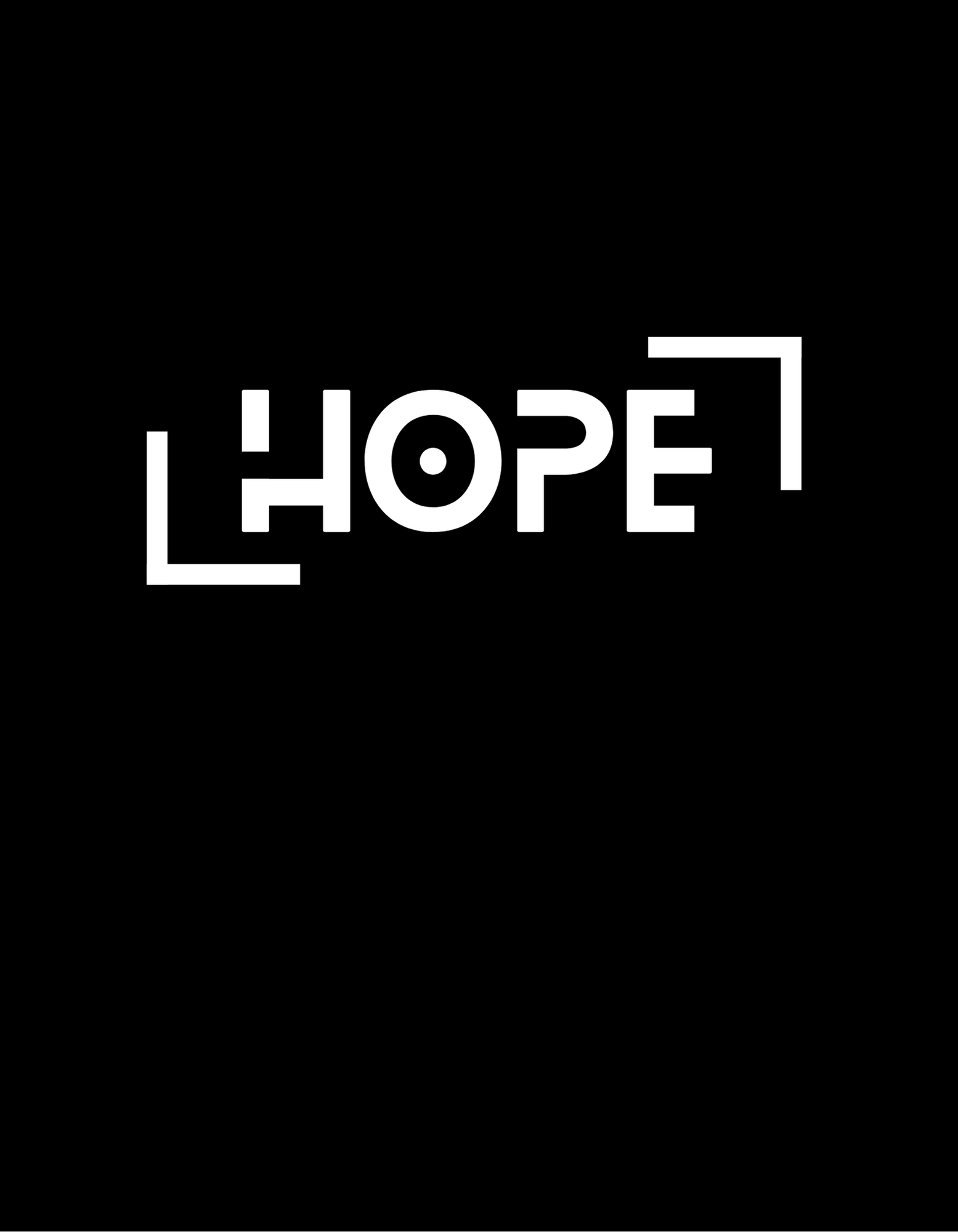 Minimalist HOPE Text Logo