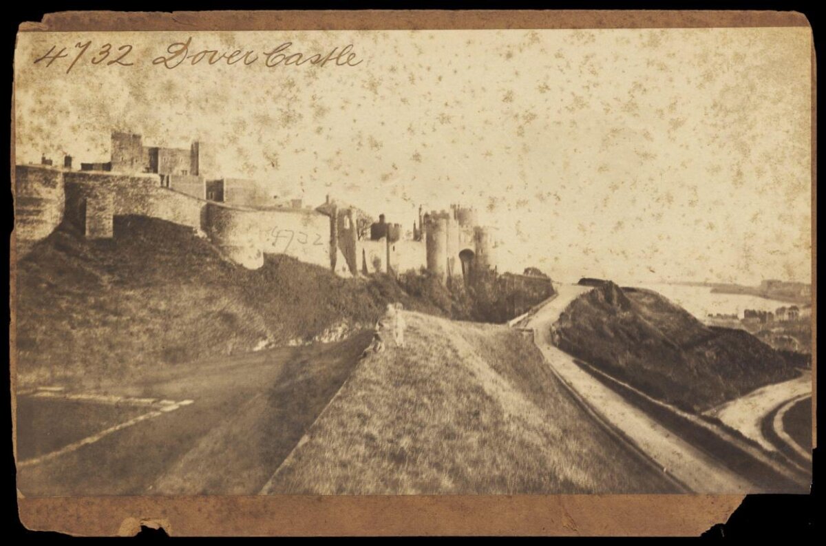 Vintage View of Dover Castle
