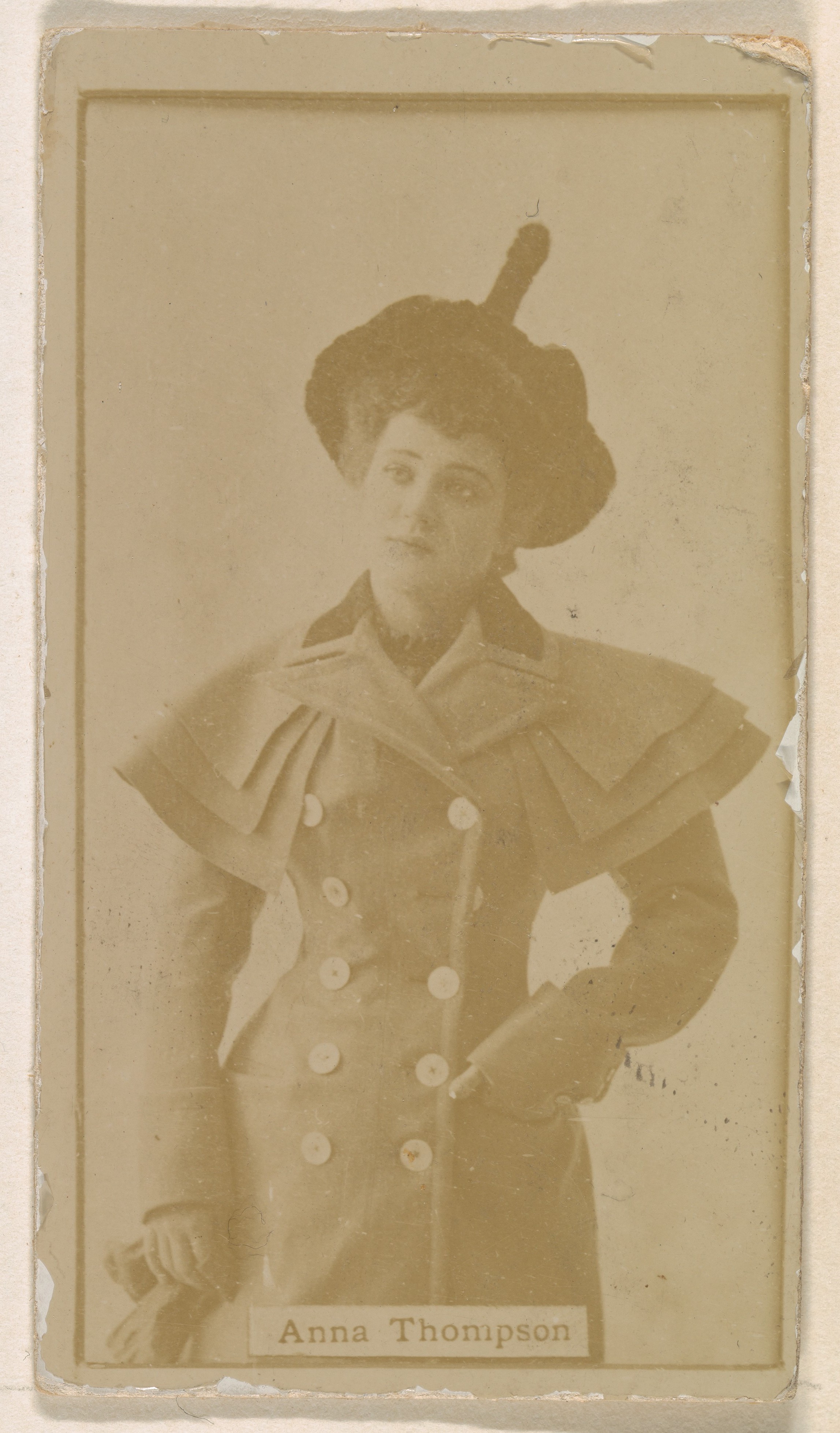 Vintage Portrait of Anna Thompson
