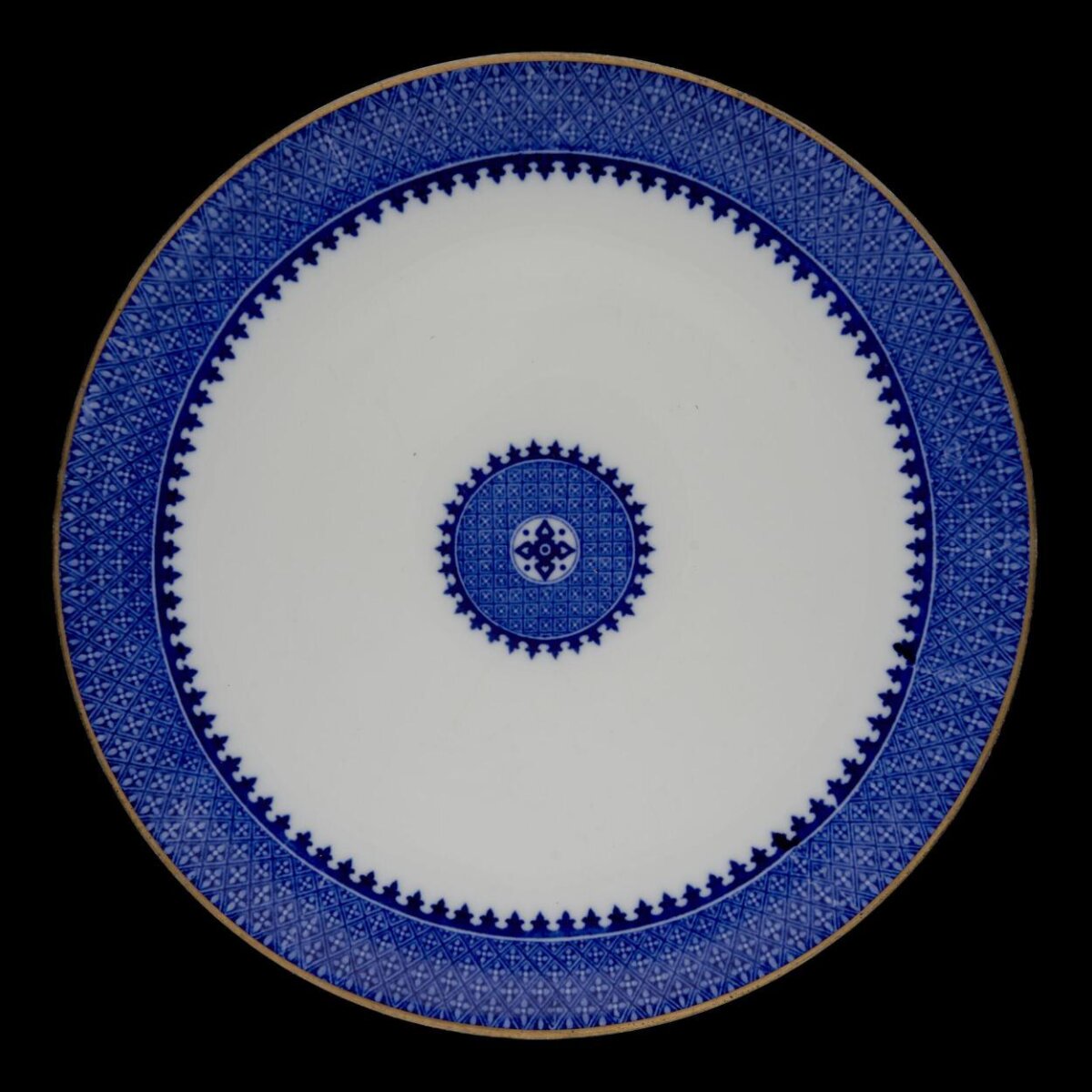 Blue and White Porcelain Decorative Plate