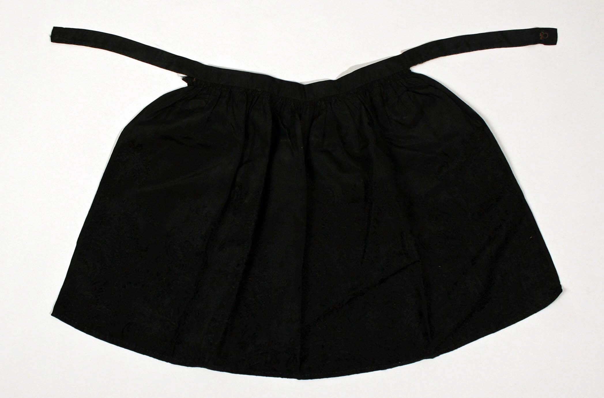 Plain Black Wrap Skirt