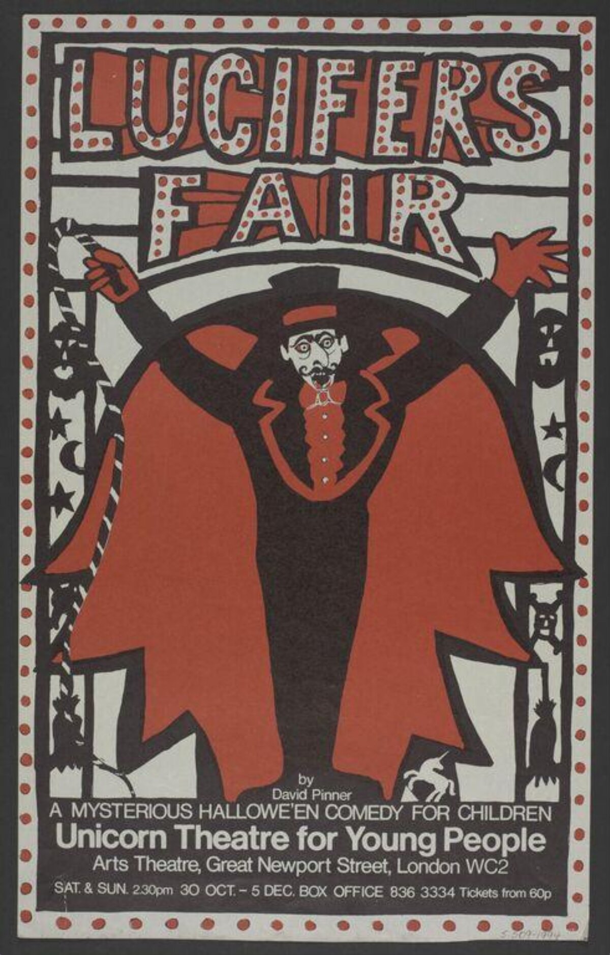 Lucifer's Fair Vintage Theatre Poster