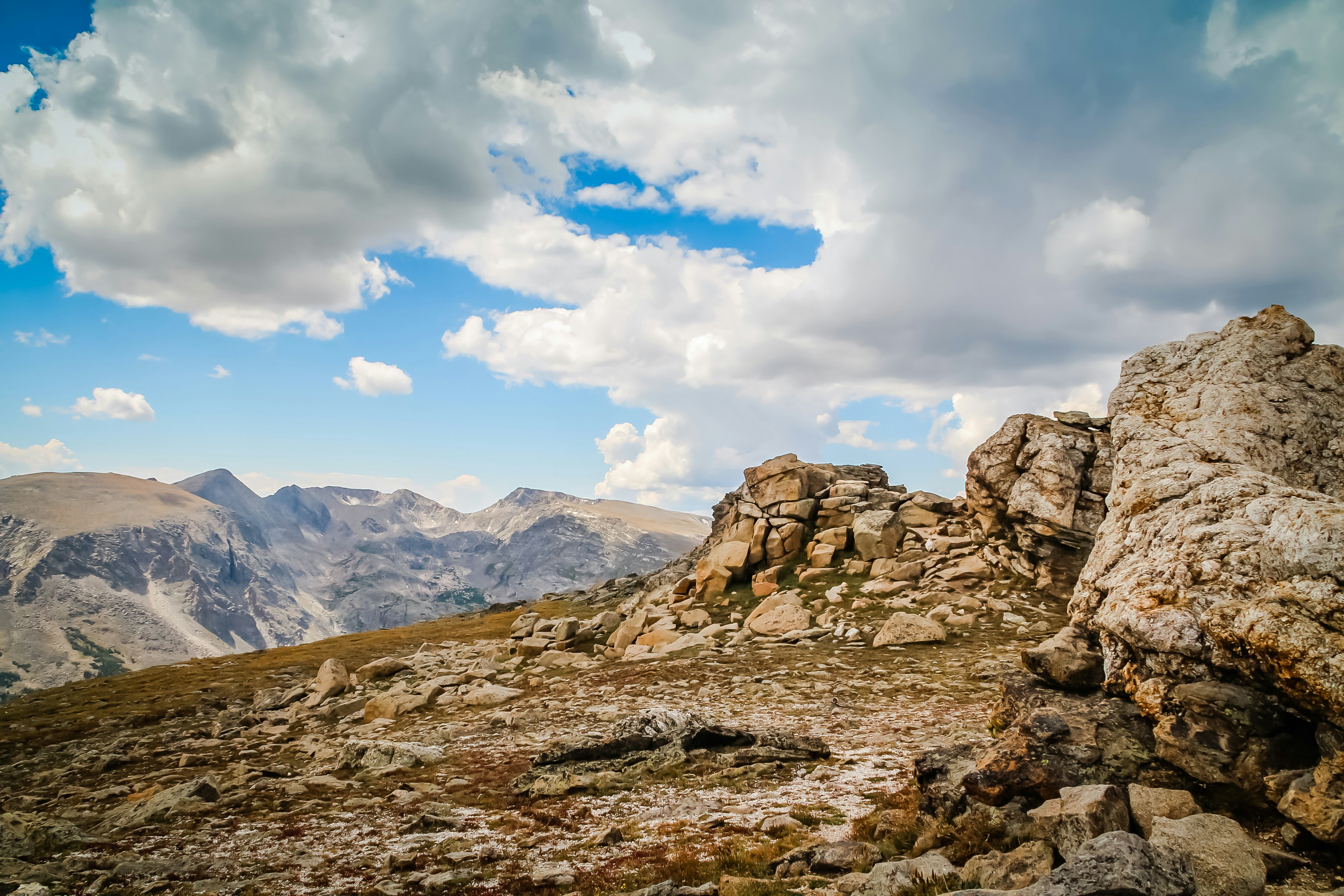 Alpine Rocky Mountain Landscape