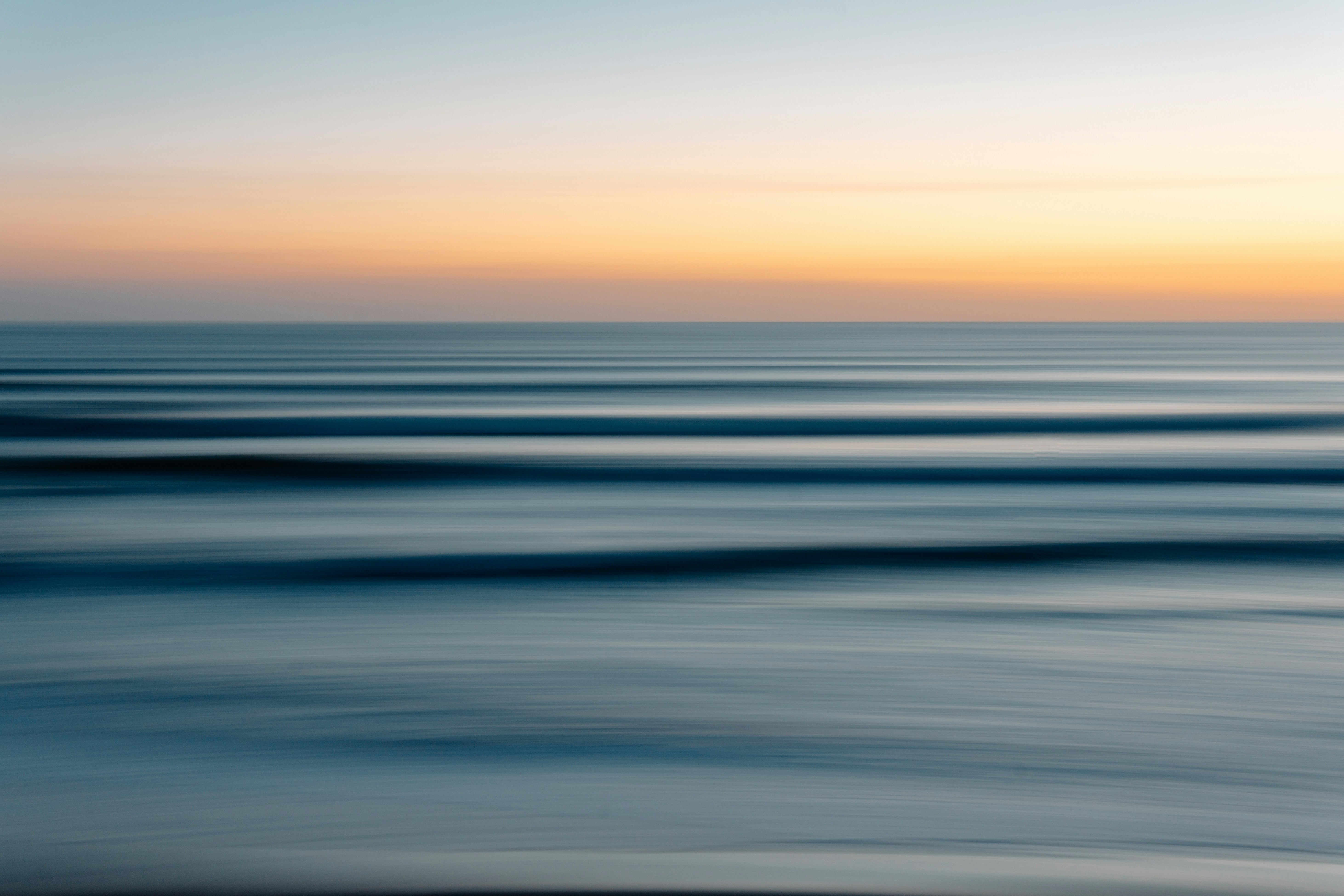 Calm Sea at Sunset