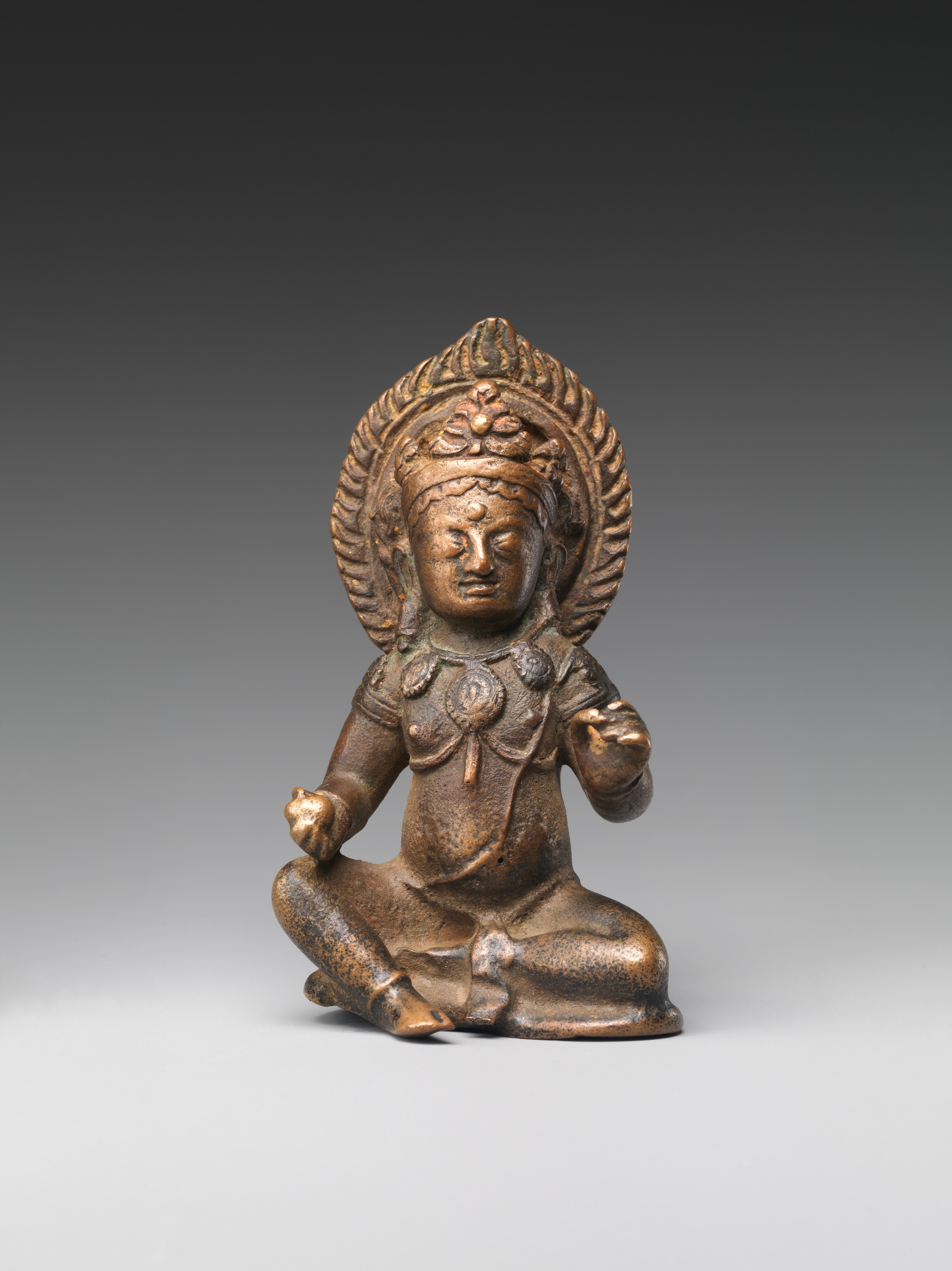 Bronze Seated Buddhist Statue