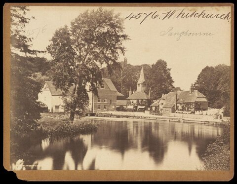 Riverside View of Pangbourne Whitchurch