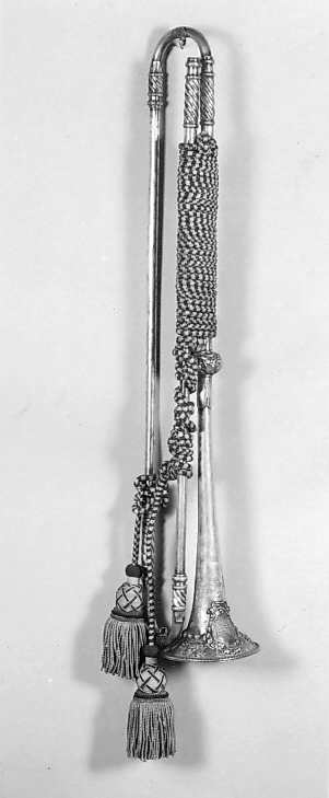 Antique Ceremonial Brass Trumpet