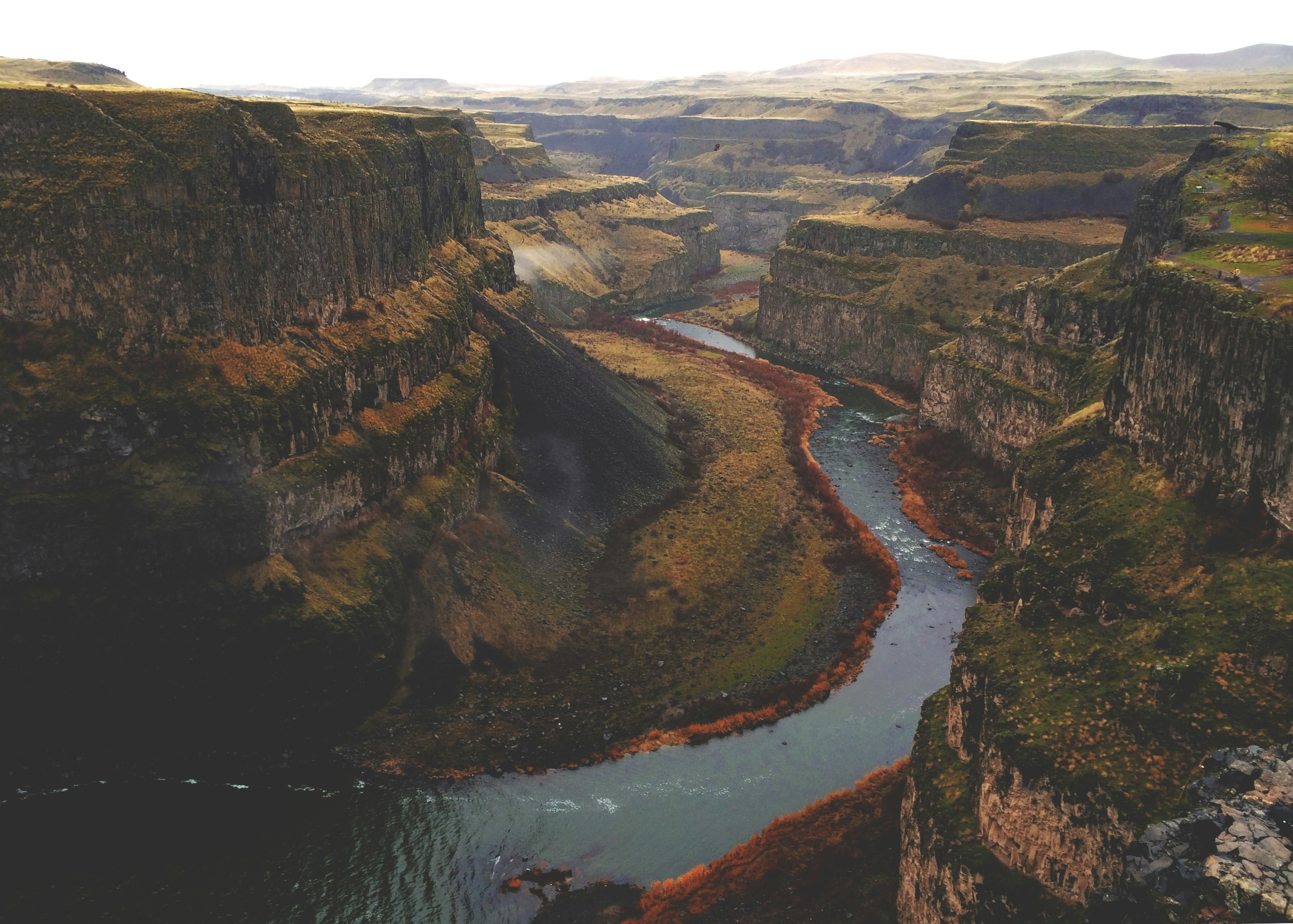Winding River in Deep Canyon