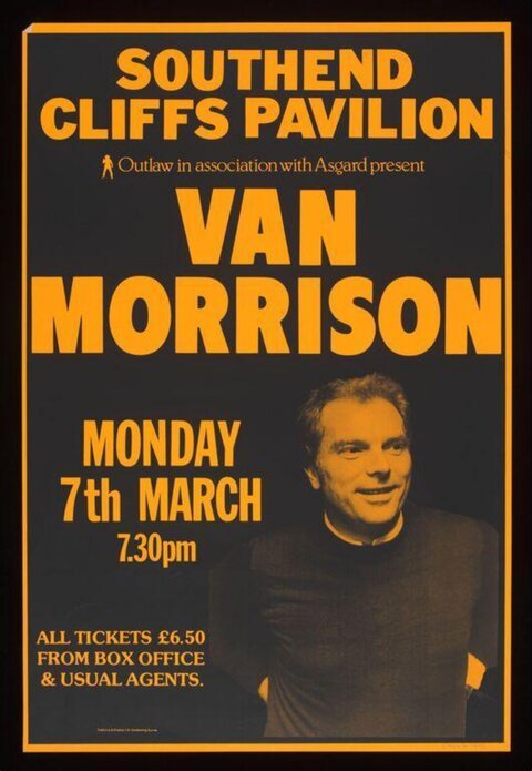 Van Morrison Concert Poster