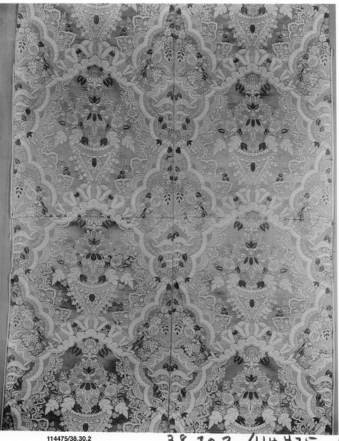 Antique Ornate Patterned Textile Sample