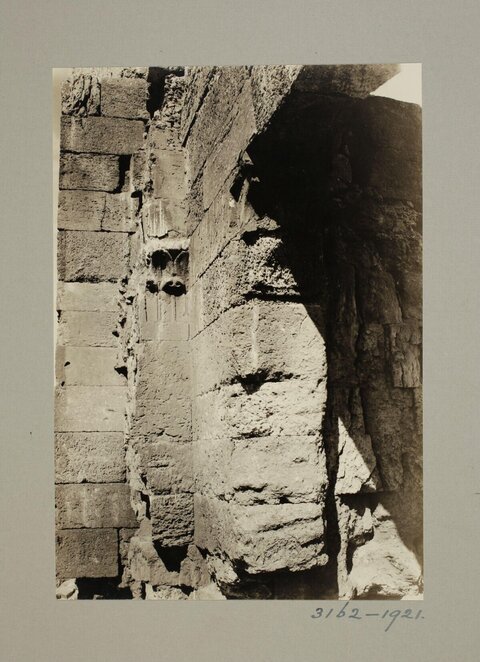 Ancient Stone Ruin Wall Detail
