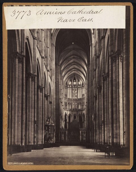 Amiens Cathedral Nave East Interior