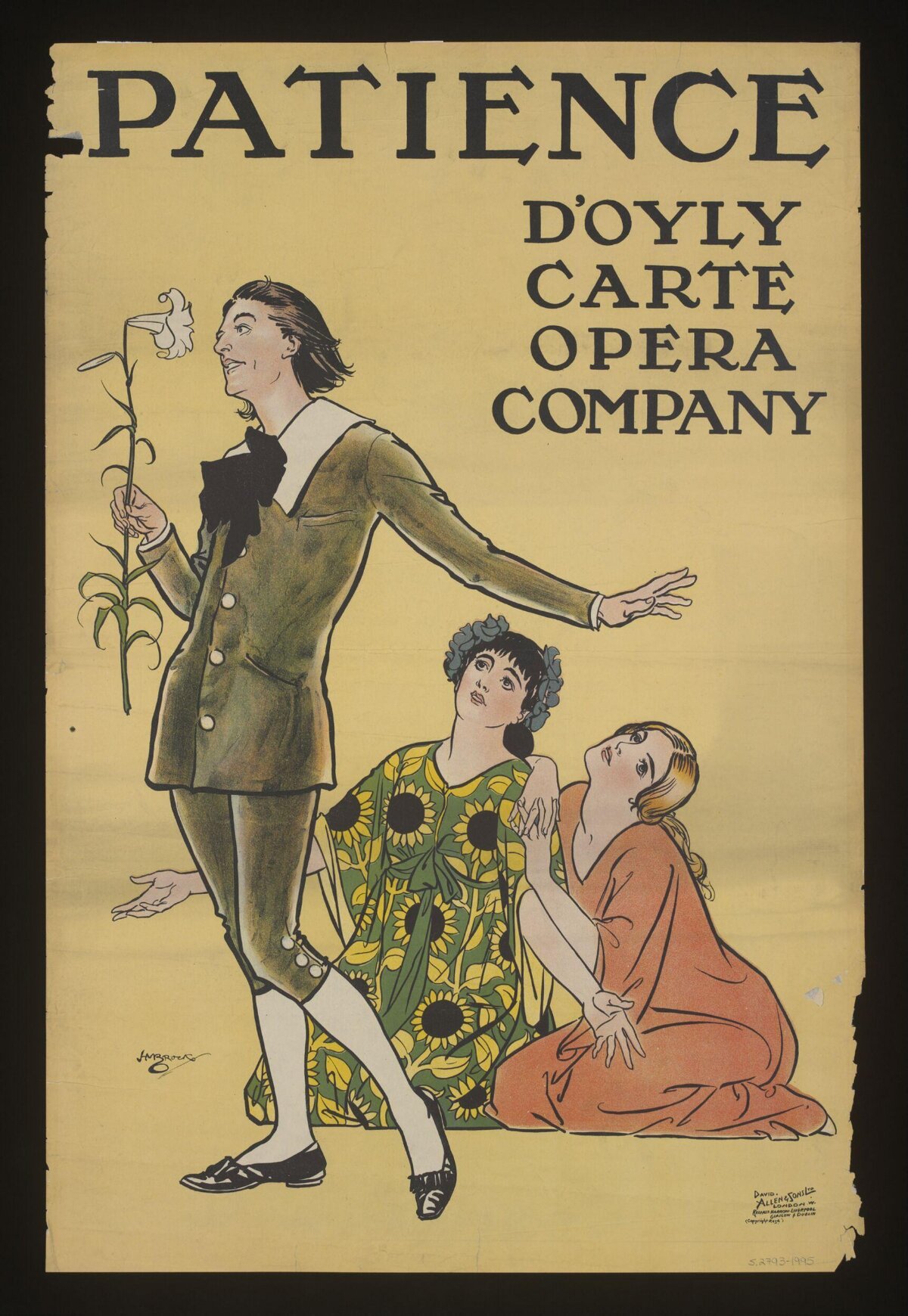 Patience Opera Company Promotional Poster