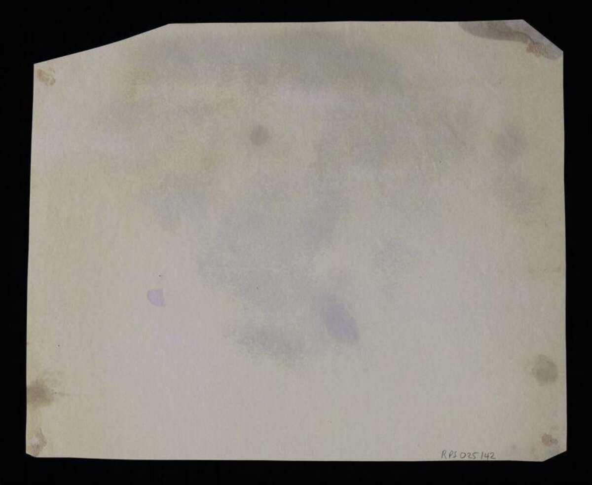 Back of Aged Stained Paper