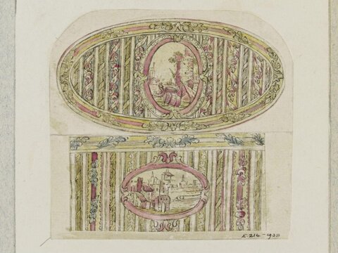 Ornamental Panel Design Sketches