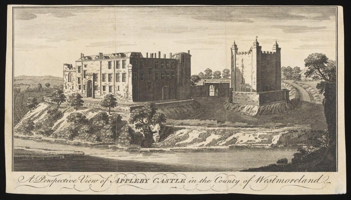 Perspective View of Appleby Castle