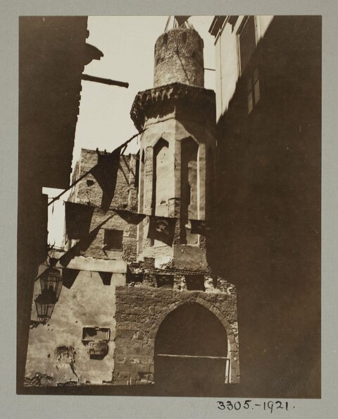 1921 Vintage Photo of Historic Gate Tower
