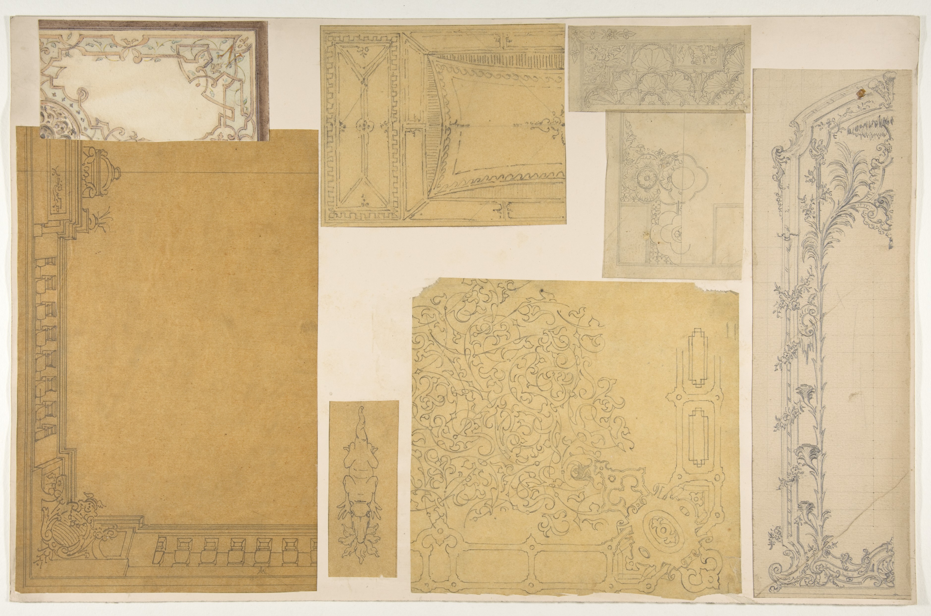Collection of Ornamental Design Sketches