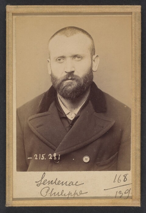 Vintage Portrait of Philippe Lemerac