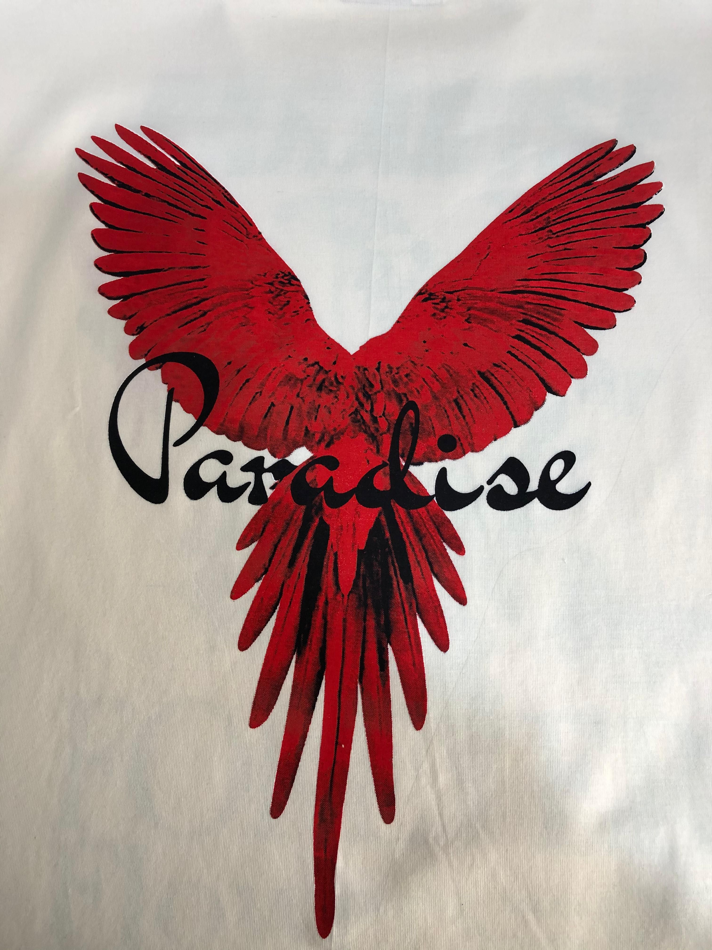 Red Bird Paradise T-shirt Graphic