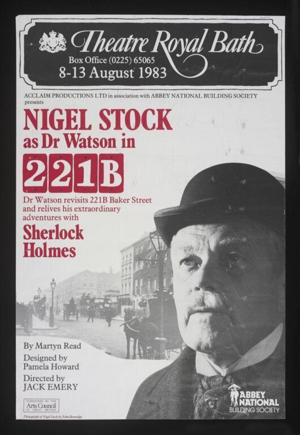 1983 221B Theatre Play Poster