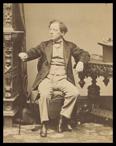 19th Century Seated Man Portrait