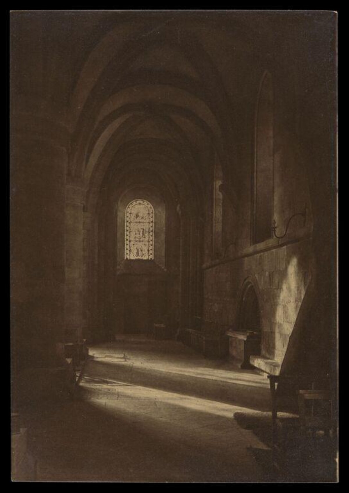 Church Interior Corridor