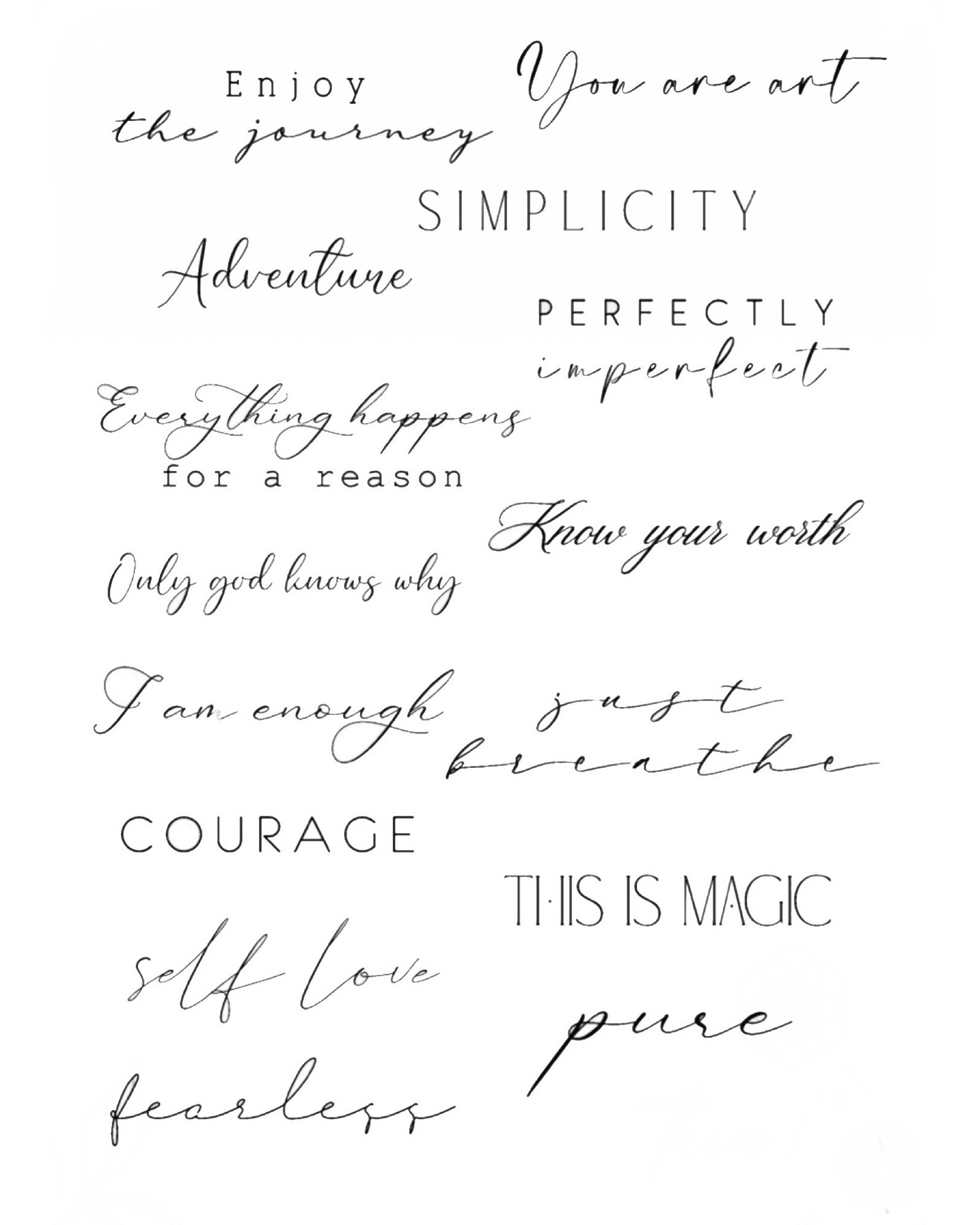 Inspirational Motivational Quote Collection