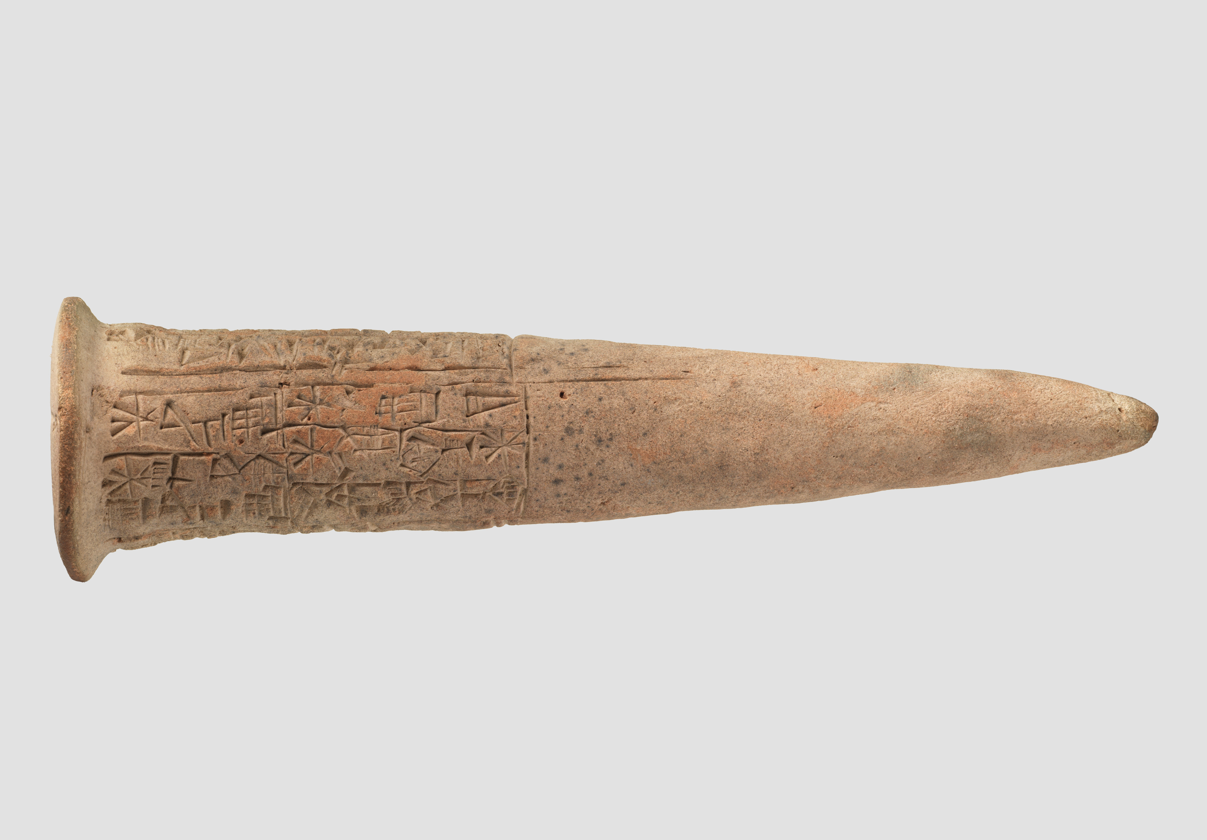 Ancient Cuneiform Inscribed Clay Cone