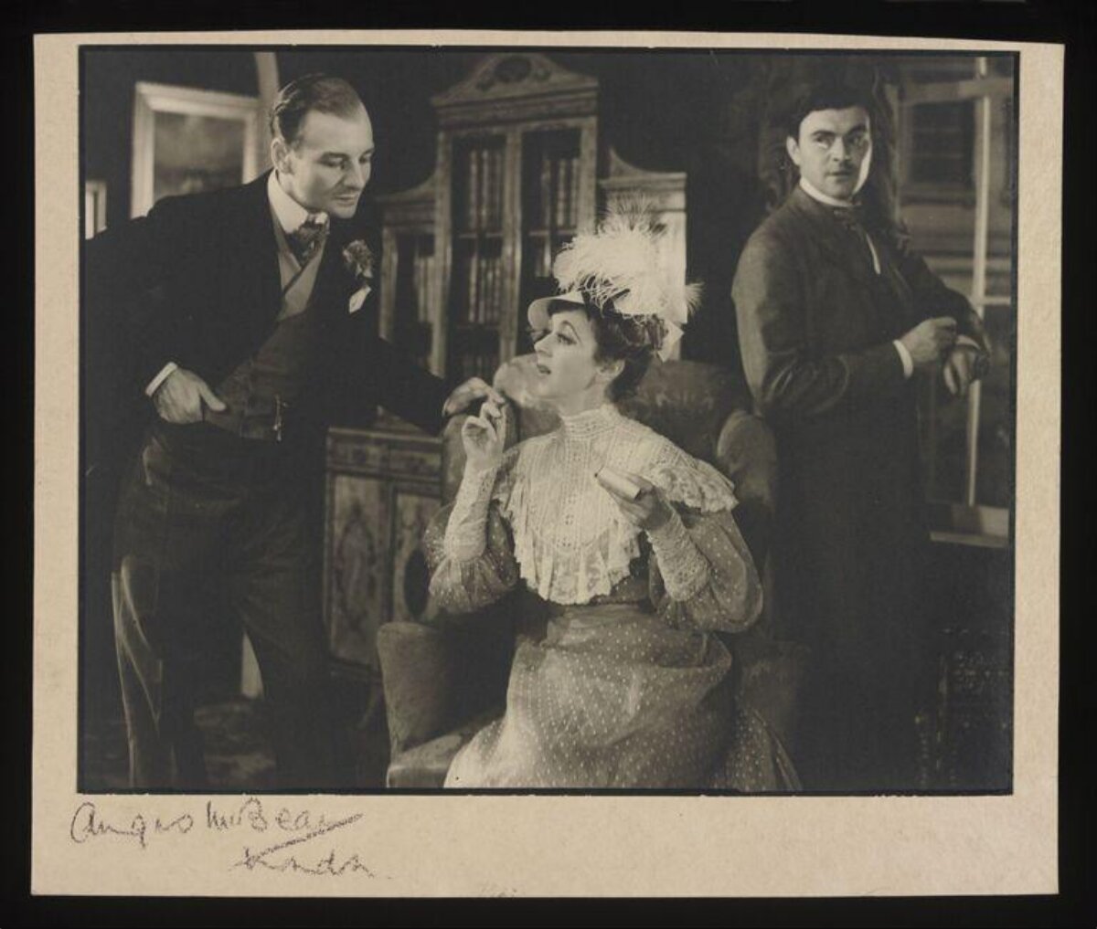 Signed Vintage Stage Performance Still