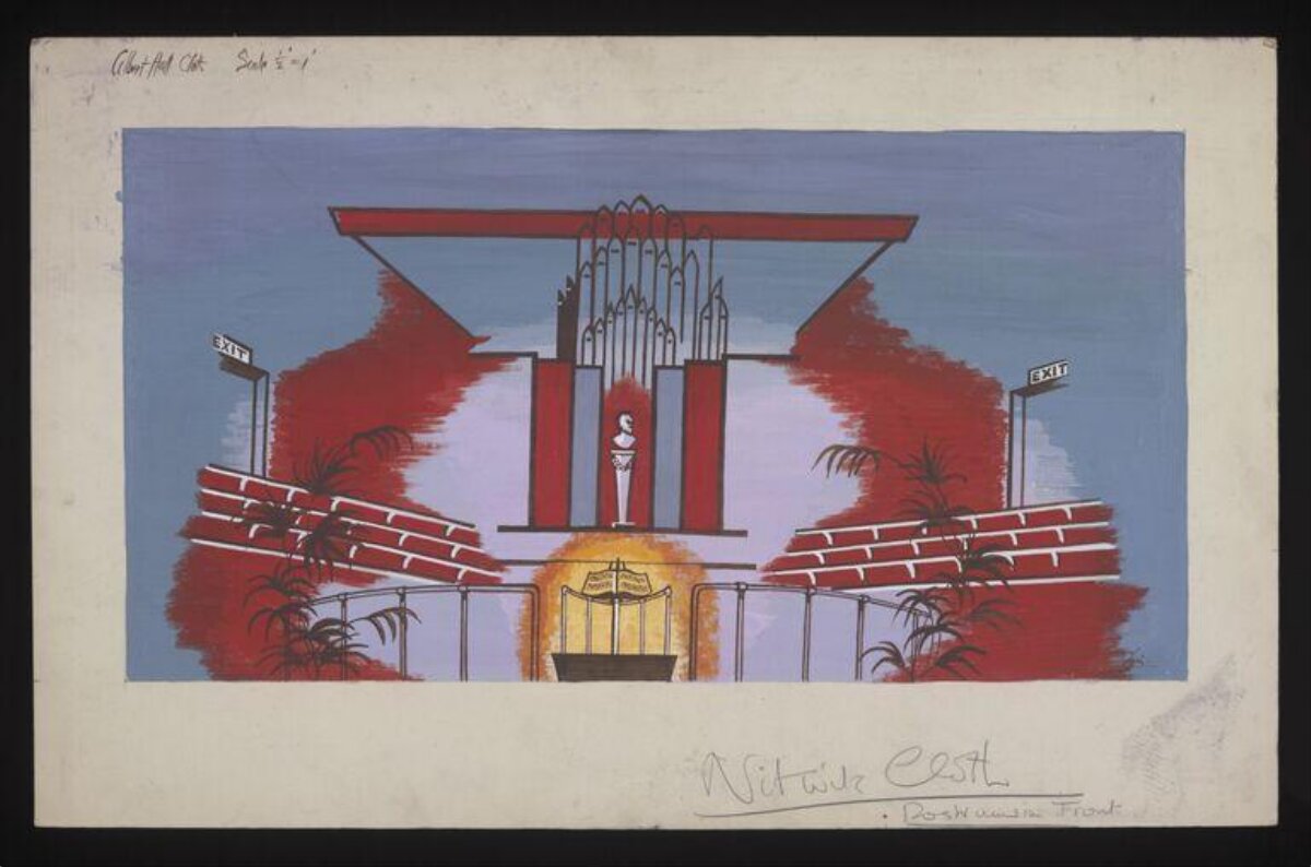 Proscenium Front Stage Set Design